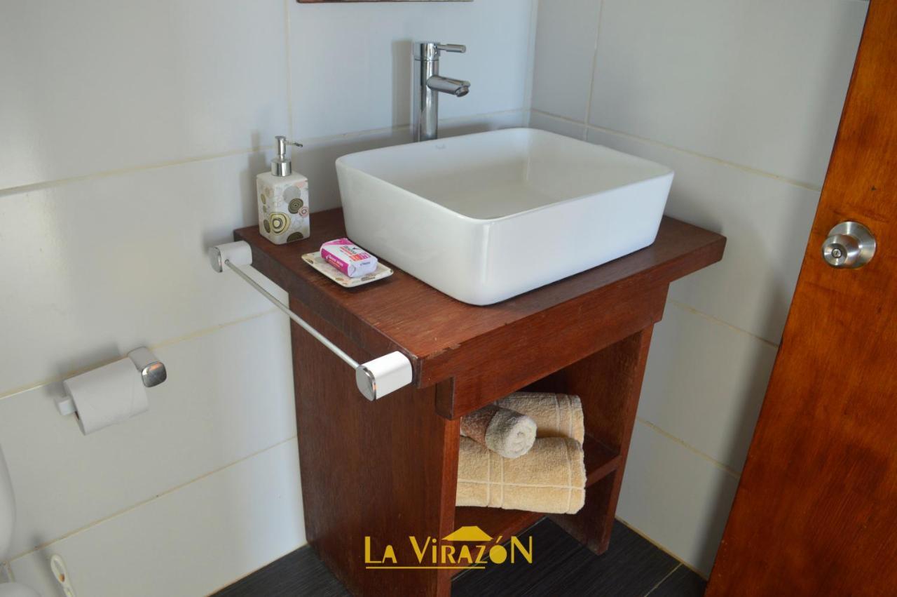 Hostal La Virazon Punta Del Diablo Buitenkant foto
