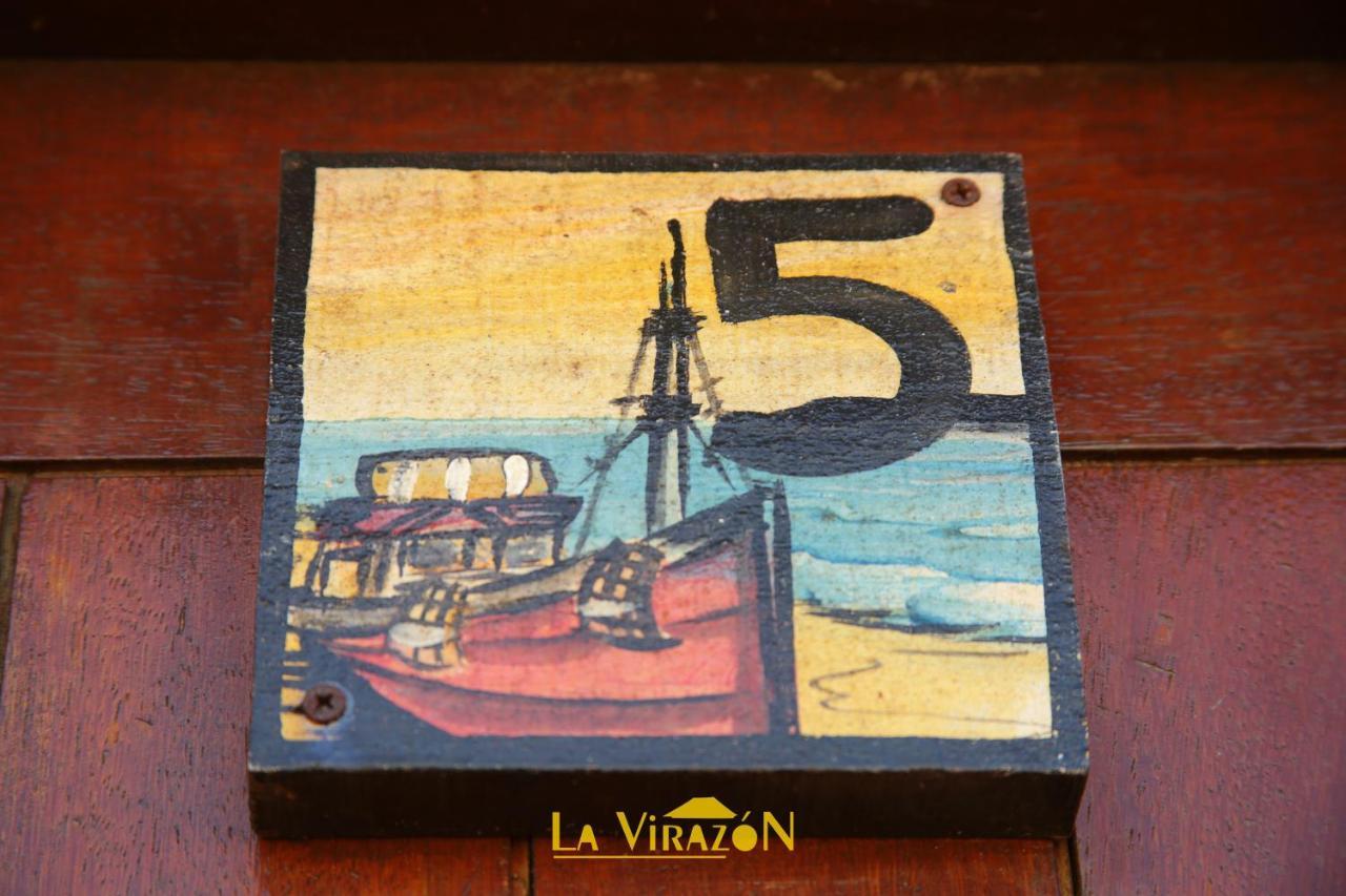 Hostal La Virazon Punta Del Diablo Buitenkant foto