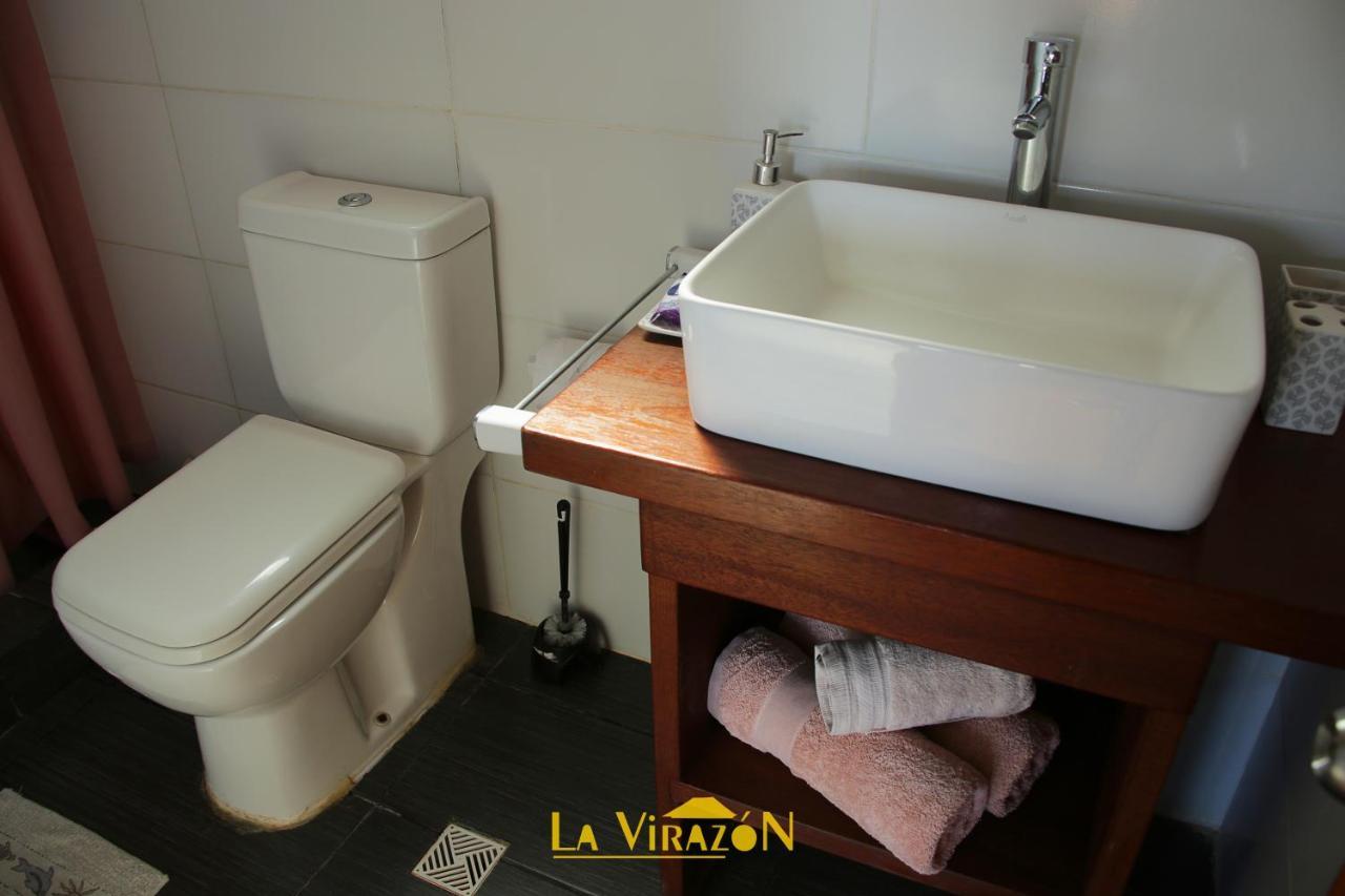 Hostal La Virazon Punta Del Diablo Buitenkant foto